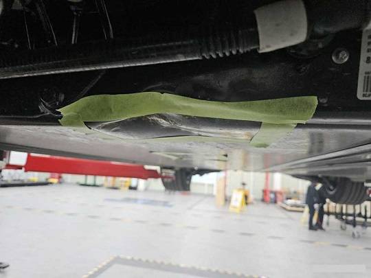 ▲사진 : [전기차 고전압 배터리 손상 사고 사례. (제공 : 삼성화재)]