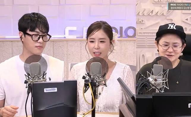 가수 신지, 문원 / MBC 라디오 정오의 희망곡 보이는 라디오 캡처