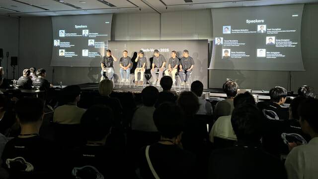 라인야후가 6월 30일부터 이틀간 일본 도쿄에서 진행한 테크버스 2025 컨퍼런스 현장 (사진=지디넷코리아)