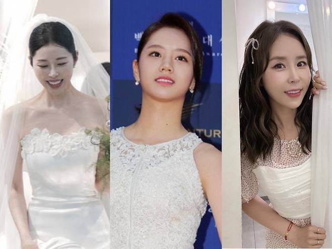 7월 연예계 결혼·열애 ‘핑크빛’ 절정 [연예家] (사진: SNS, bnt뉴스)