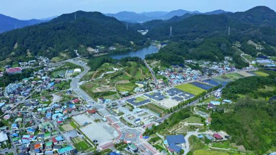 옥천구읍전경모습, 옥천군제공