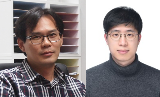 유정우 울산과학기술원(UNIST) 신소재공학부 교수(왼쪽)와 손창희 물리학과 교수. UNIST 제공.