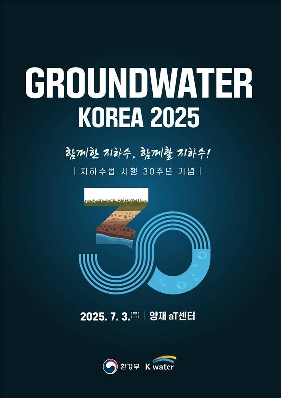 ‘그라운드워터 코리아 2025’. 자료=환경부
