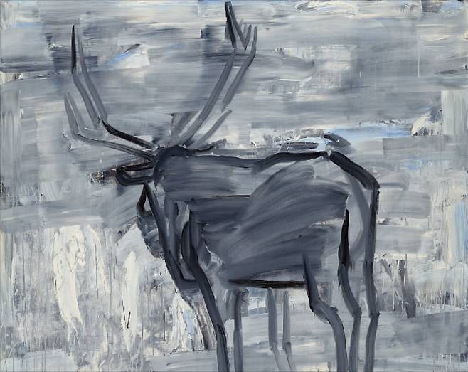 이강소의 ‘무제-90207’(1991).  타데우스 로팍 제공