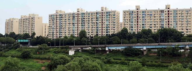 서울시 강남구에 압구정동에 위치한 현대아파트 전경. 매경DB