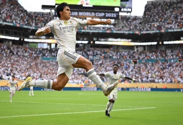 천하의 요케레스 대신 선택받은 남자, 곤살로 가르시아. 그가 레알 마드리드를 8강으로 이끌었다. 사진=AFP=연합뉴스