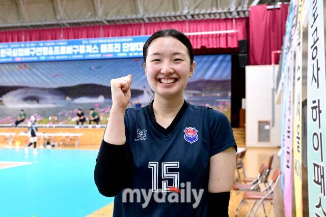 인터뷰에 응한 송은채./단양=유진형 기자