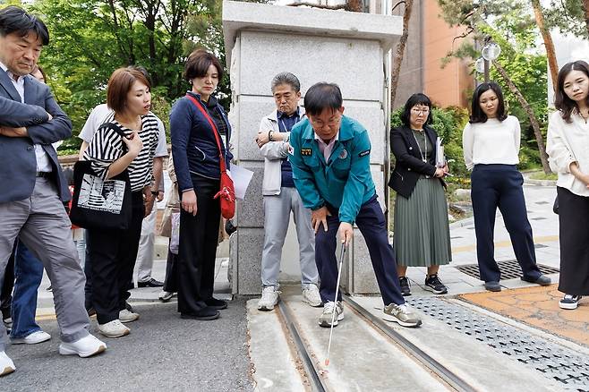 어린이 통학로 안전 점검