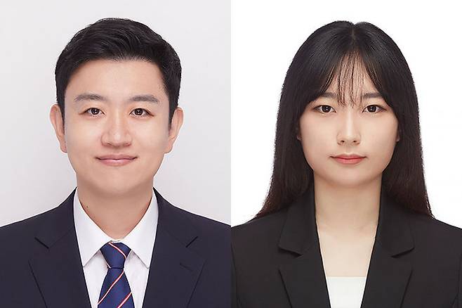 사진은 동국대 에너지신소재공학과 안건형 교수(왼쪽), 석박사통합과정 김서영. (사진=동국대 제공) *재판매 및 DB 금지