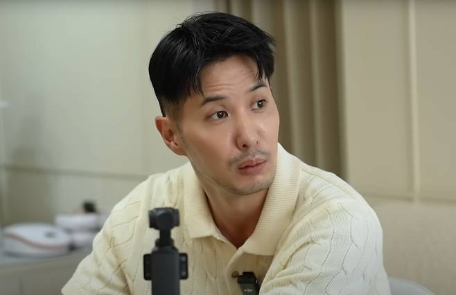 배우 김지석. 유튜브 채널 '내 안의 보석' 캡처.