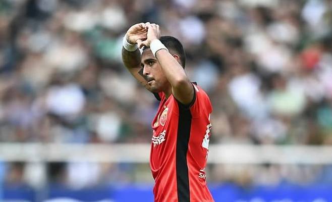 ▲ 울산에서 뛰었던 상하이 레오나르도 ⓒ상하이