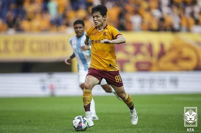 ▲ 울산HD와 광주FC가 오후 7시 광주월드컵경기장에서 2025 하나은행 코리아컵 8강전을 치렀다 ⓒ대한축구협회