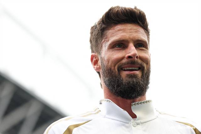 경기에 집중하는 올리비에 지루. /AFPBBNews=뉴스1