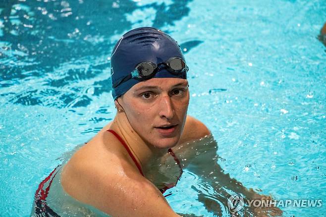 여성 수영 경기에서 우승했던 리아 토머스 [AFP=연합뉴스]