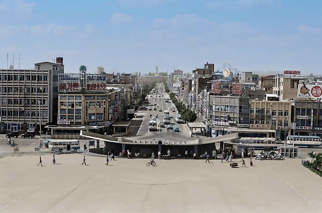 대전역 옥상에서 바라본 풍경 복원 사진 [대전시 제공. 재판매 및 DB금지]