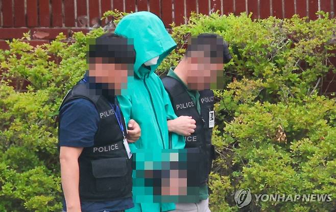 캄보디아에서 송환된 태국 파타야 한국인 살인 사건 피의자 [연합뉴스 자료사진]