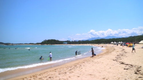◇고성 봉수대 해변 전경.