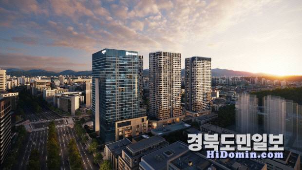 '어나드 범어' 투시도. 사진=포스코이앤씨 제공