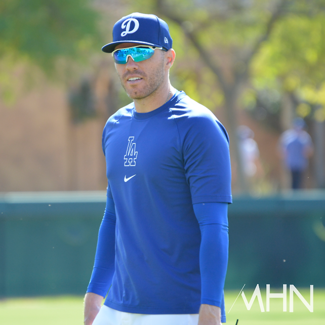 (3일 경기에서 끝내기 안타를 친 다저스 1루수 프레디 프리먼)