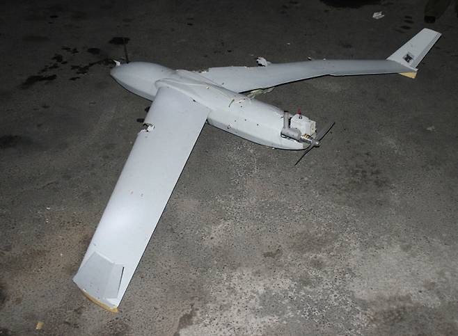 지난해 10월 북한이 평양에 침투했다고 주장한 무인기. 조은석 특별검사팀은 이 무인기 침투가 윤석열 전 대통령의 지시에 따른 것이었다는 현역 장교의 제보를 확보한 것으로 알려졌다. 노동신문 뉴스1