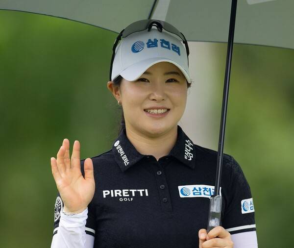 2025년 한국여자프로골프(KLPGA) 투어 제15회 롯데 오픈에 출전하는 고지우 프로. 사진제공=KLPGA