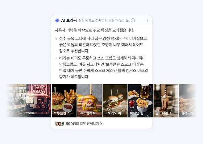 네이버는 올해 3월부터 AI 기반 검색 기술을 활용한 AI 브리핑 기능을 선보였다 / 출처=네이버