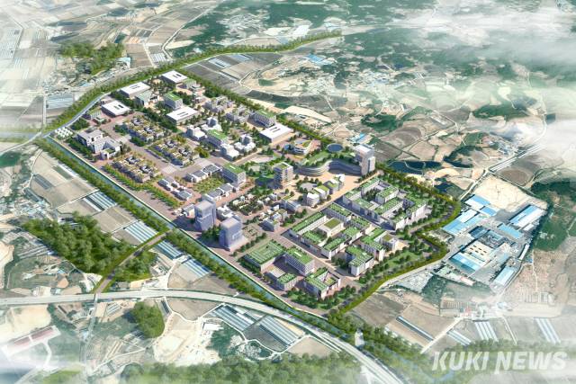 논산 국방국가산업단지 조감도.