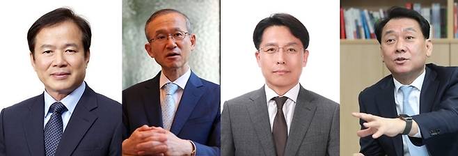 왼쪽부터 조병제 전 국립외교원장, 임성남 전 외교부 1차관, 노규덕 전 한반도평화교섭본부장, 이광재 전 강원도지사. [매경DB]