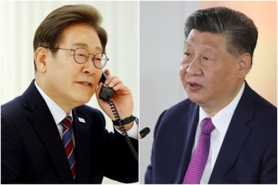 이재명 대통령과 시진핑 중국 국가주석.(사진=연합뉴스)