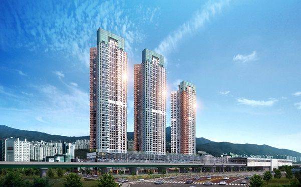 [서울=뉴시스] 두산위브더제니스 평내호평역 N49 투시도. (사진=리얼하우스 제공) 2025.04.08. photo@newsis.com *재판매 및 DB 금지