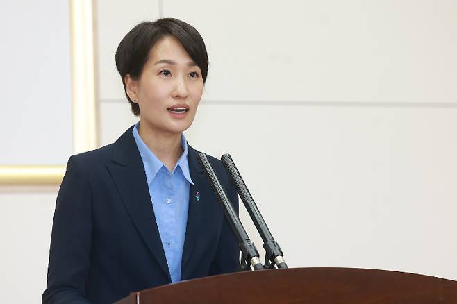 충북도 김수민 정무부지사. 충북도 제공