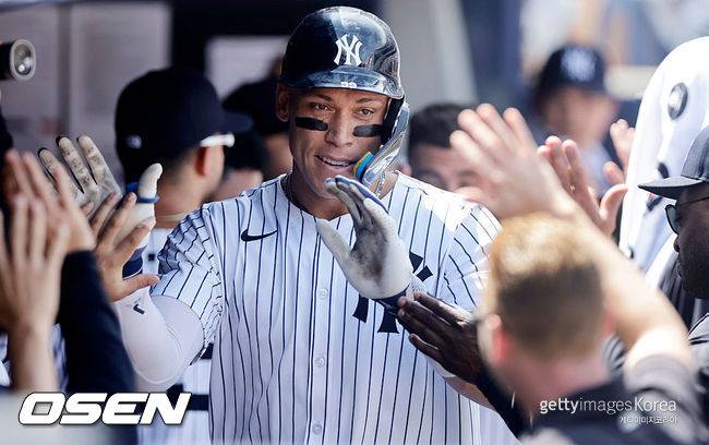 [사진] 뉴욕 양키스 애런 저지. ⓒGettyimages(무단전재 및 재배포 금지)