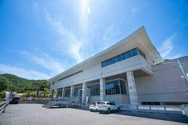 성보박물관 전경.