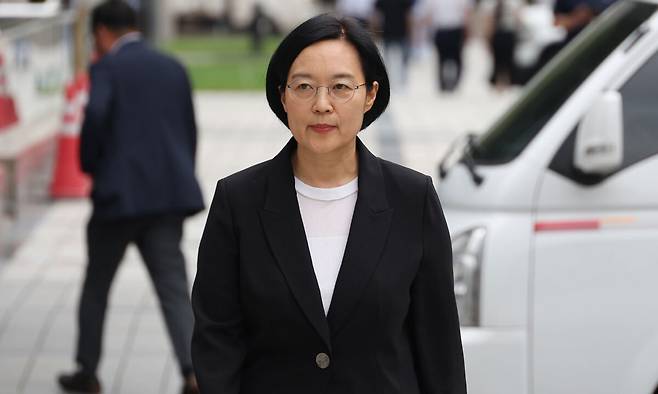 한성숙 중소벤처기업부 장관 후보자. 뉴시스