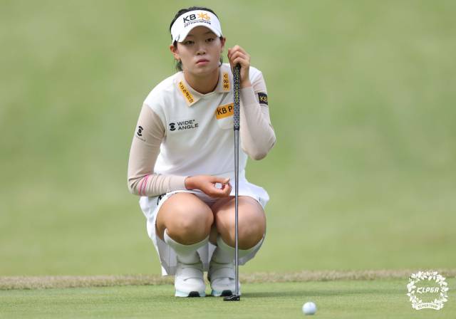 올해 62타를 기록한 방신실. 사진 제공=KLPGA