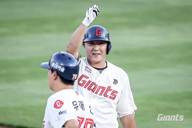 ▲ 정훈 ⓒ롯데 자이언츠