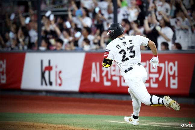 안현민. /사진=KT 위즈 제공