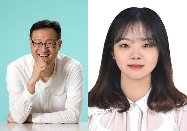 연구진 모습 UNIST 이자일 교수(왼쪽)와 안소영 연구원(제1저자). [울산과학기술원 제공. 재판매 및 DB 금지]