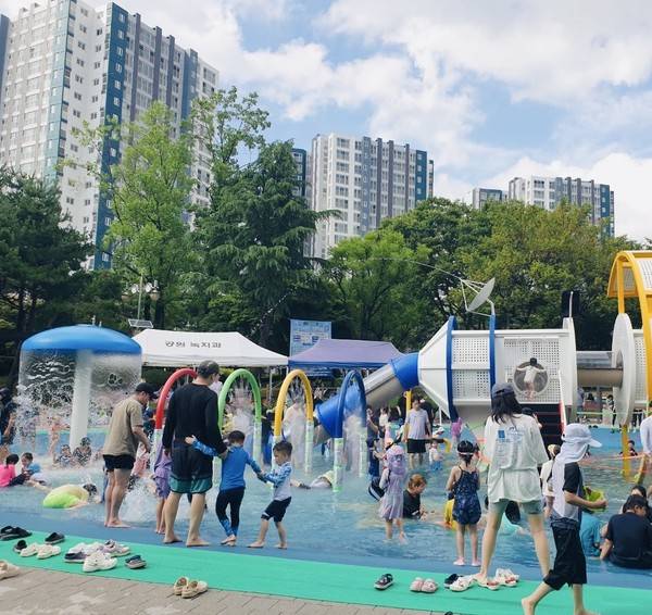 계양구 오조산근린공원 물놀이장. [사진=계양구]