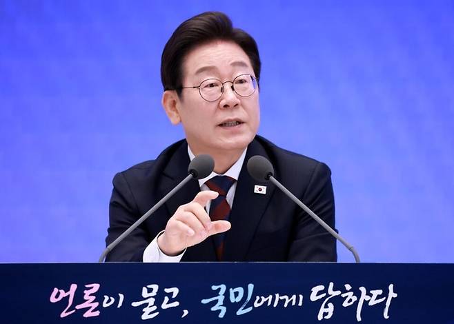 이재명 대통령 연합뉴스.