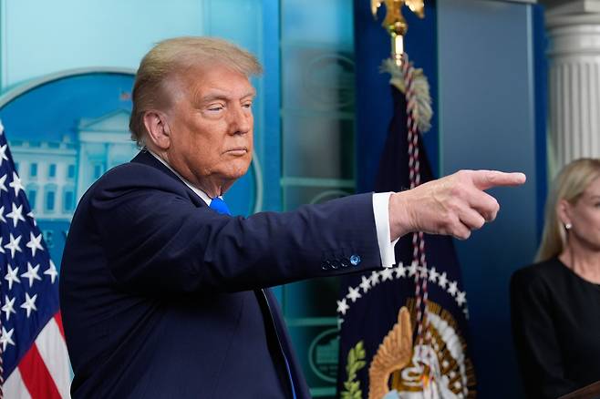 도널드 트럼프 미국 대통령 / EPA=연합뉴스