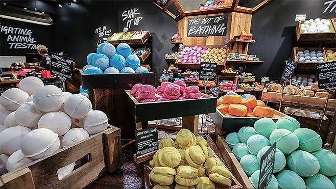 미국 켄터키주 루이빌에 있는 러쉬 매장. /러쉬