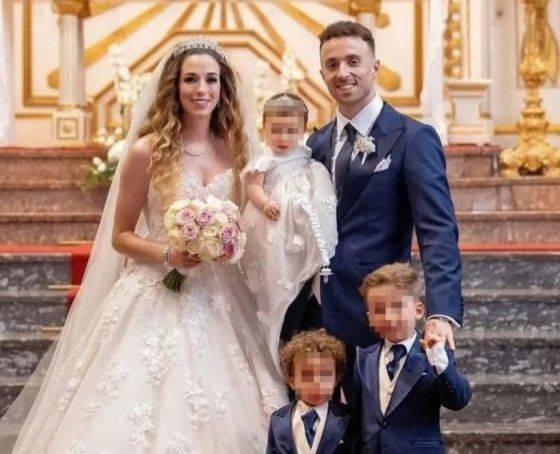 디오고 조타의 웨딩 사진. /사진=루테 카르도소 SNS 갈무리