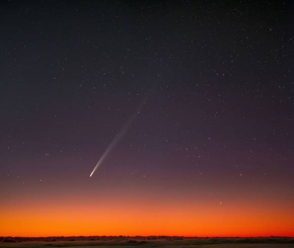 2024년 9월 30일 하와이 제미니천문대에서 촬영한 쯔진산-아틀라스 혜성. [사진=한국천문연구원 전영범 책임연구원]