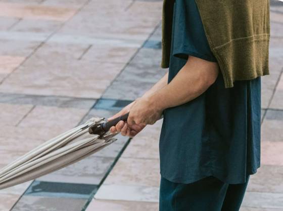 Belt-less umbrella launched by Shupatto [SHUPATTO/SCREEN CAPTURE]