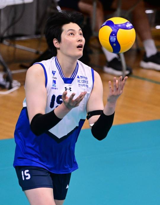 현대건설의 김희진. 사진[연합뉴스]