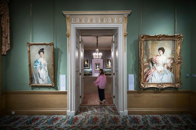 존 싱어 사전트의 특별전 ‘상속녀’ 전시 전경. ©김슬기