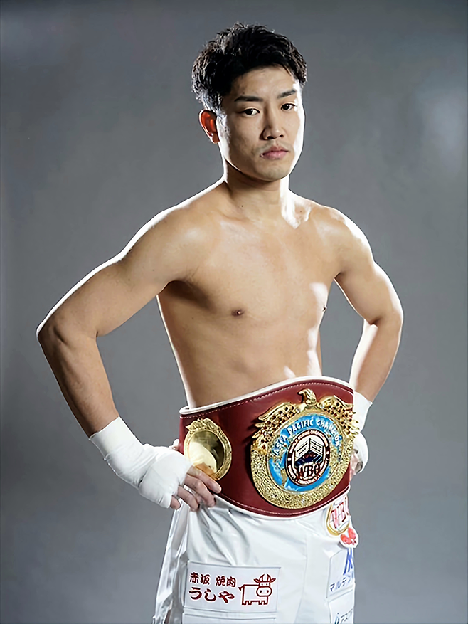 후지타 겐지 세계복싱기구 페더급 아시아태평양 챔피언 프로필. 사진=Teiken Promotions