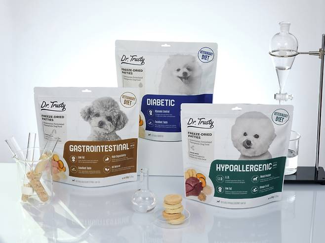 동결건조 처방사료 브랜드 ‘닥터트러스티’ /사진=림피드 제공