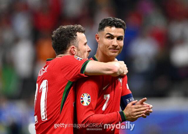 디오고 조타, 크리스티아누 호날두./게티이미지코리아